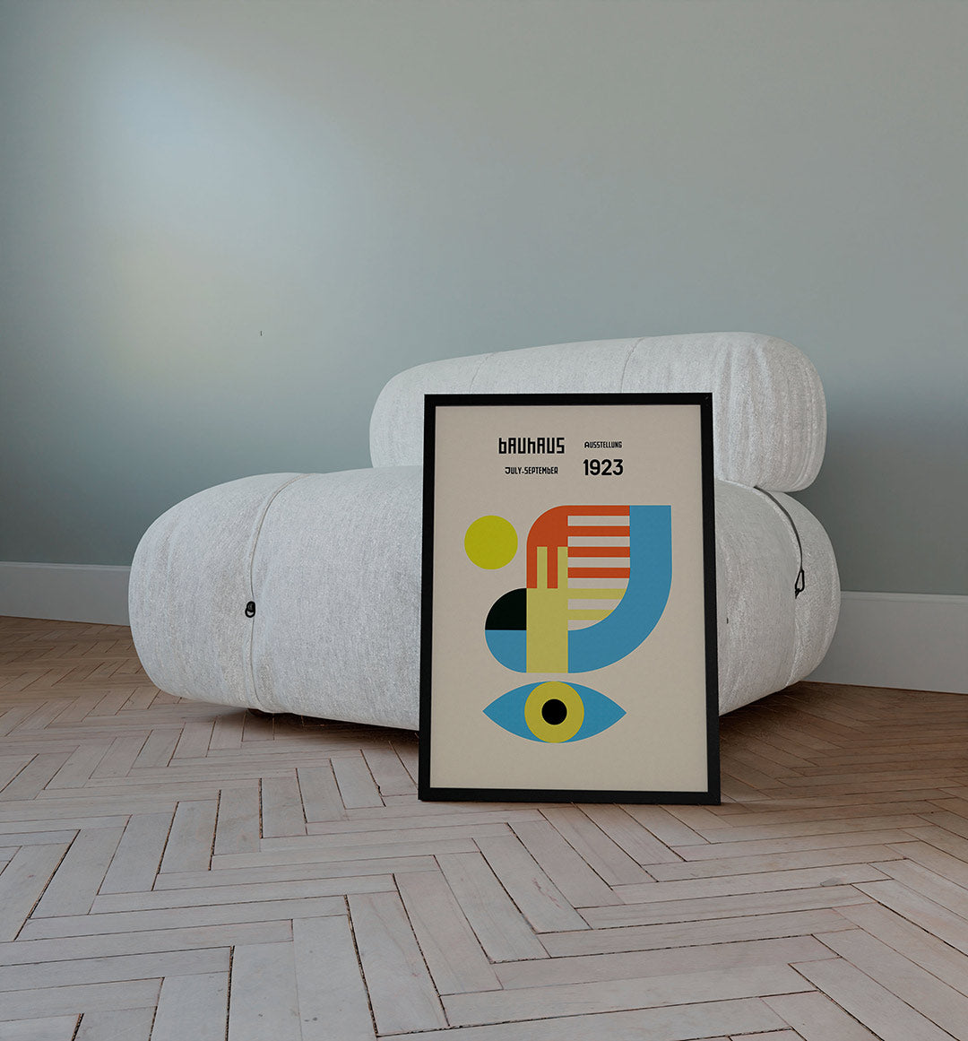 Vorm en kleurvlakken Poster