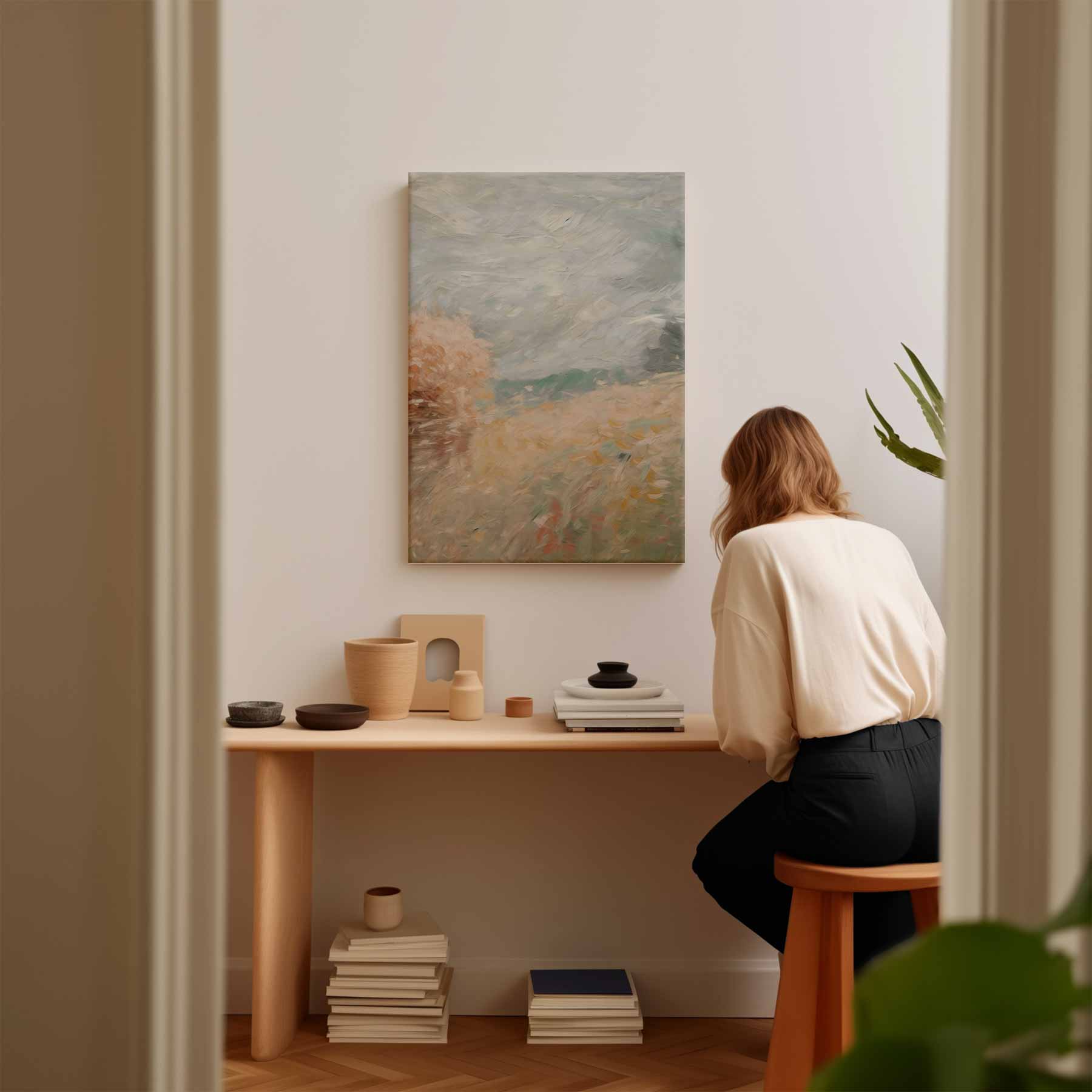 Zachte Herfstdromen Kunstwerk-canvas-dibond-plexiglas-wanddecoratie-WallArtistic