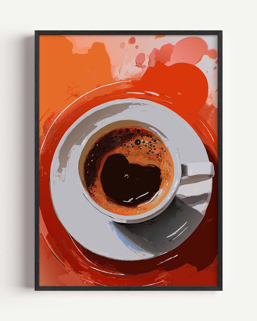 Coffee Love Art Poster