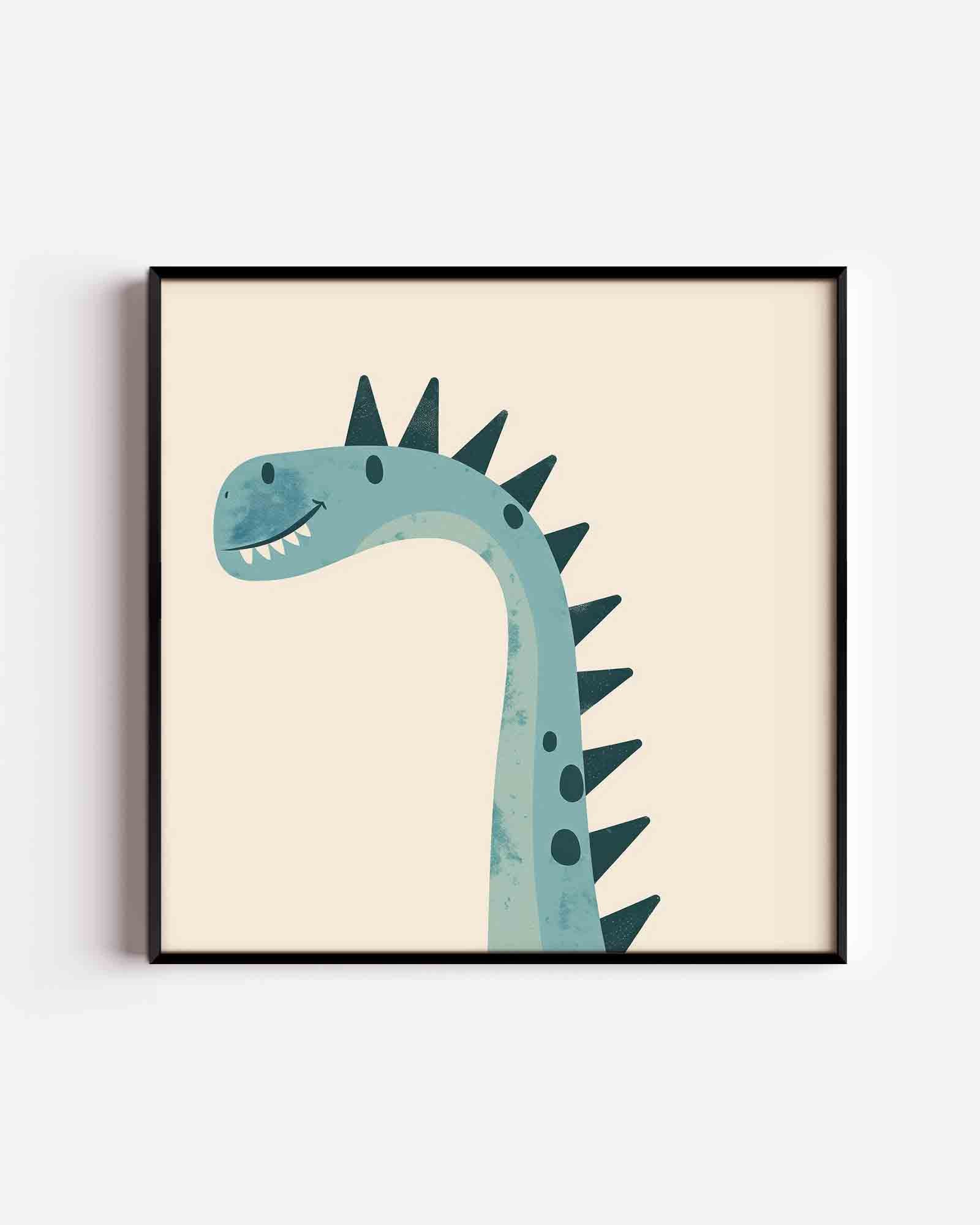 Dinosaurus met stekels Poster