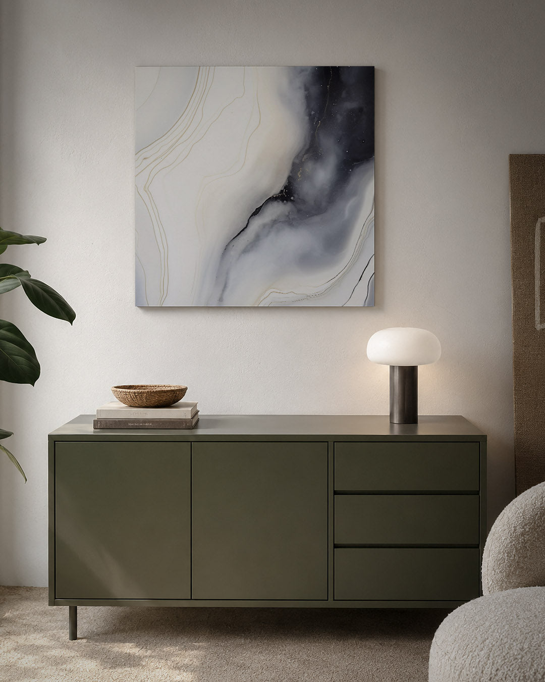 Organische lijnen Kunstwerk