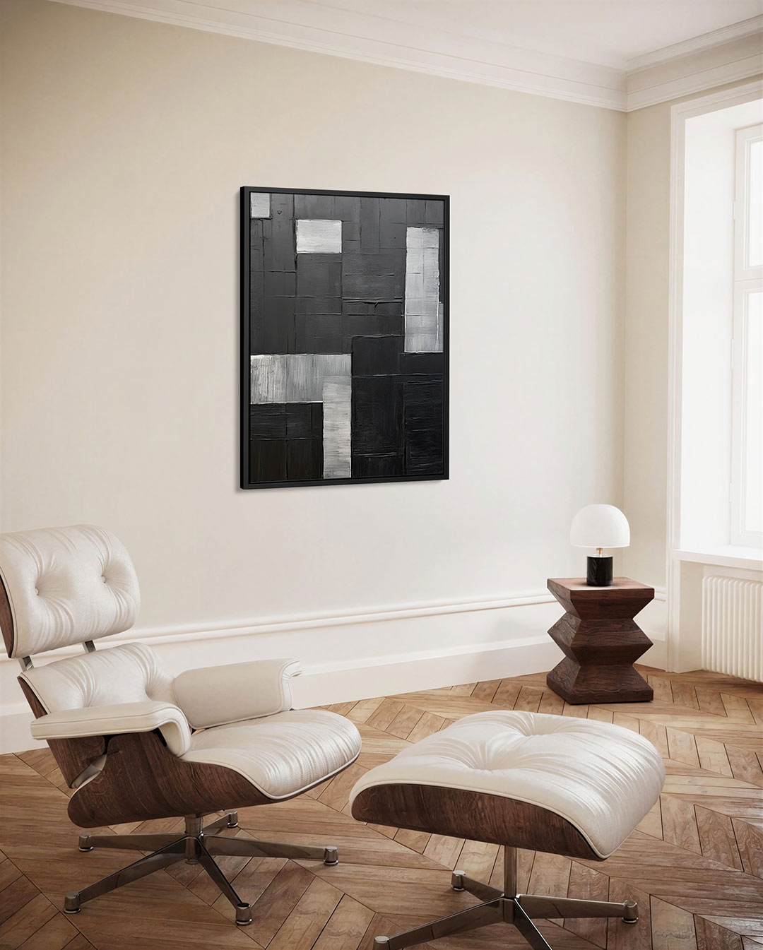 Geometrische vlakken Kunstwerk