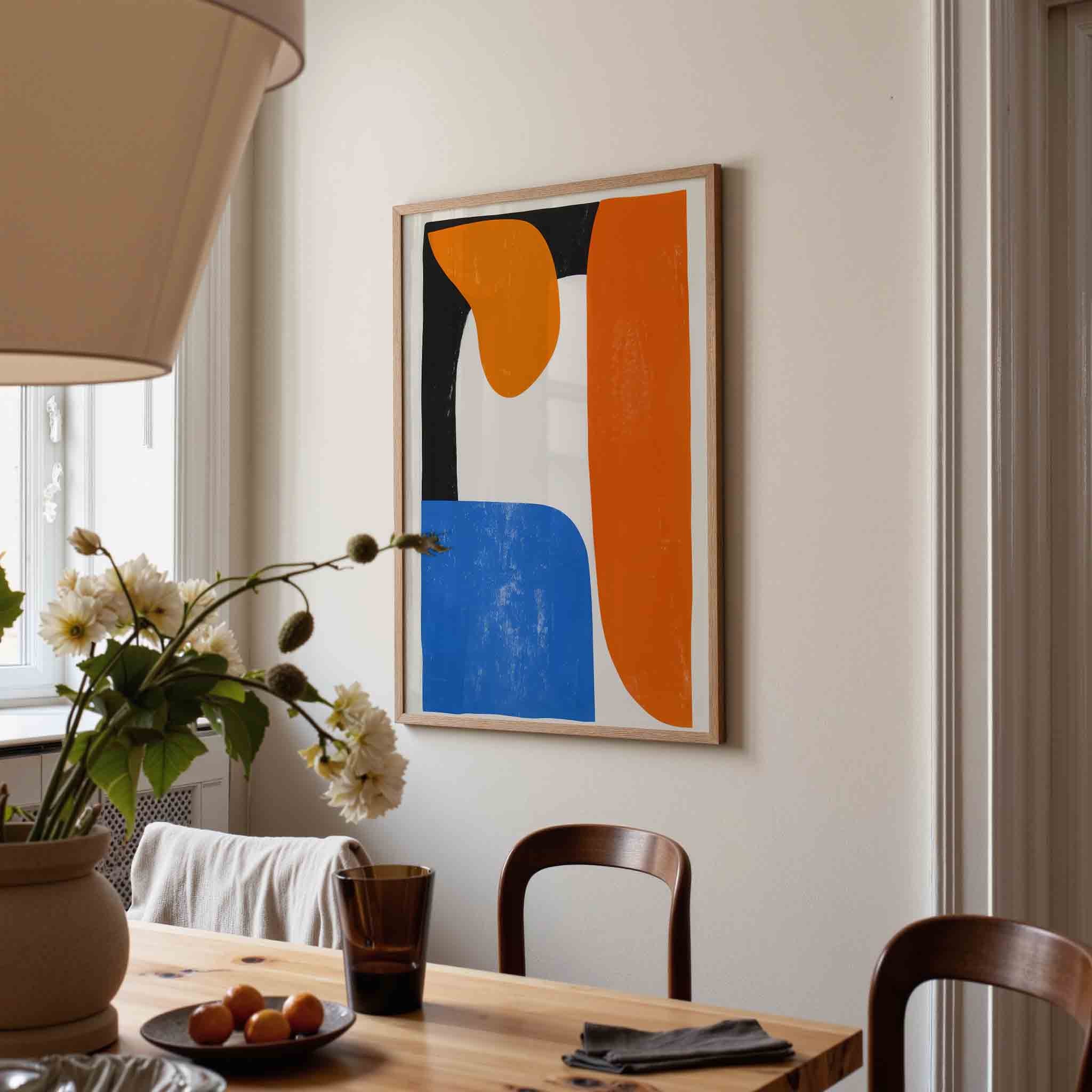 Abstracte vormen Poster