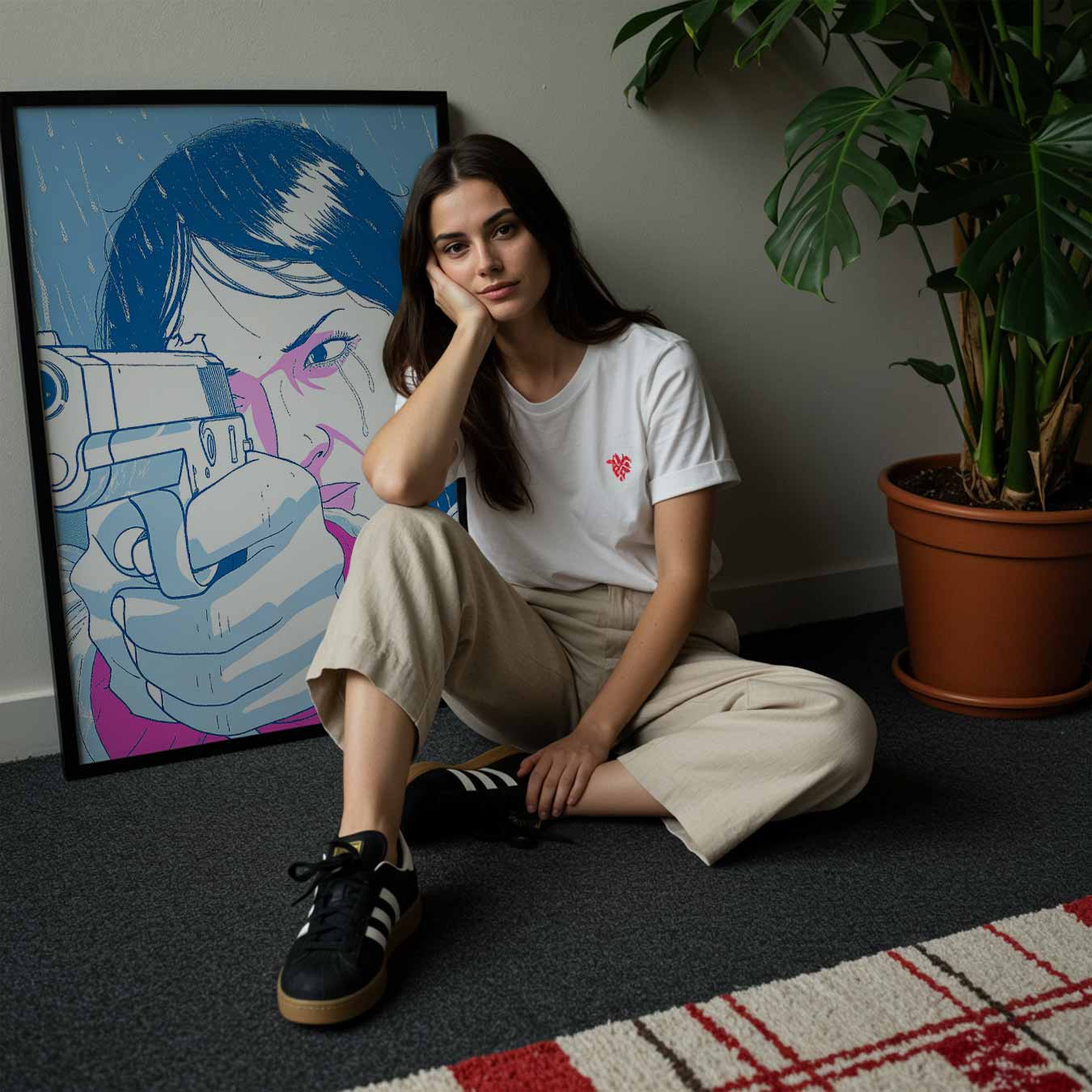 Stoere Vrouw Poster