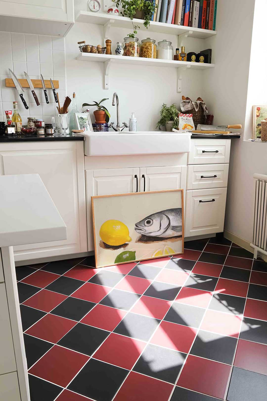 Vis en citrus Poster