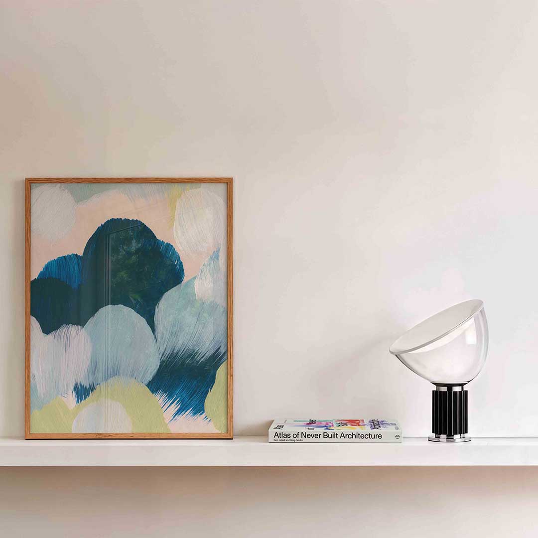 Abstracte wolken Poster