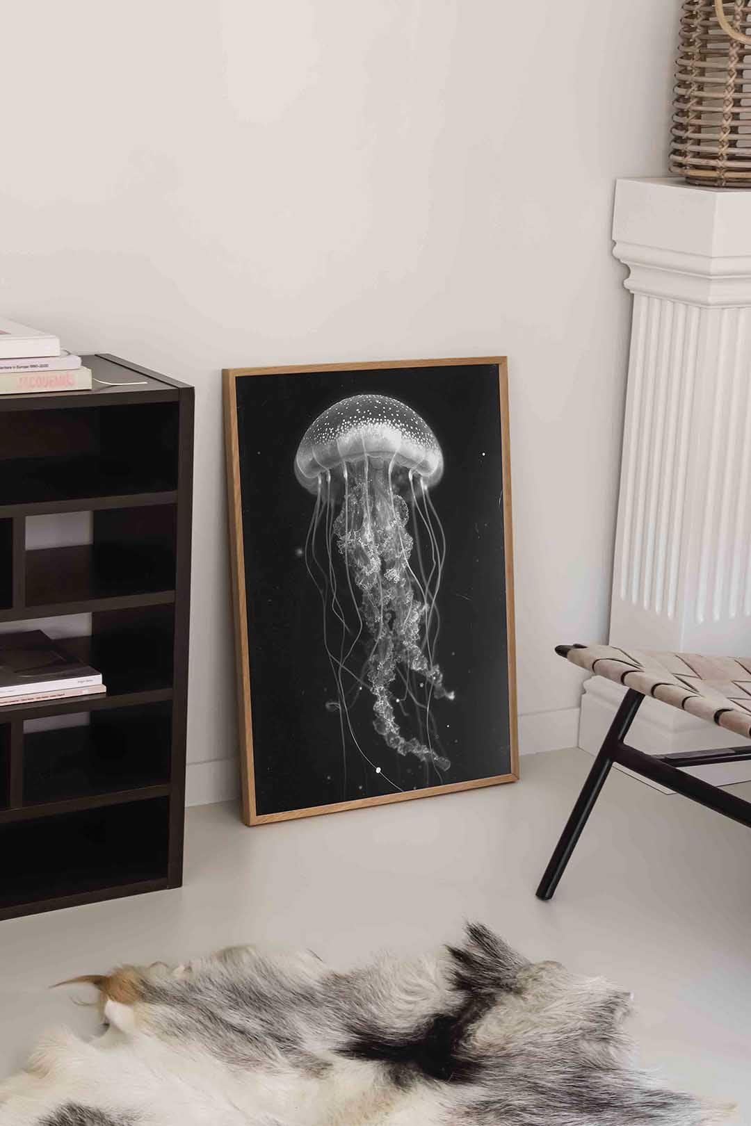 Kwal in zwart wit Poster