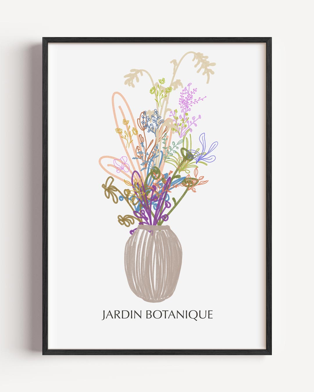 Jardin Botanique Bloemenposter-WallArtistic