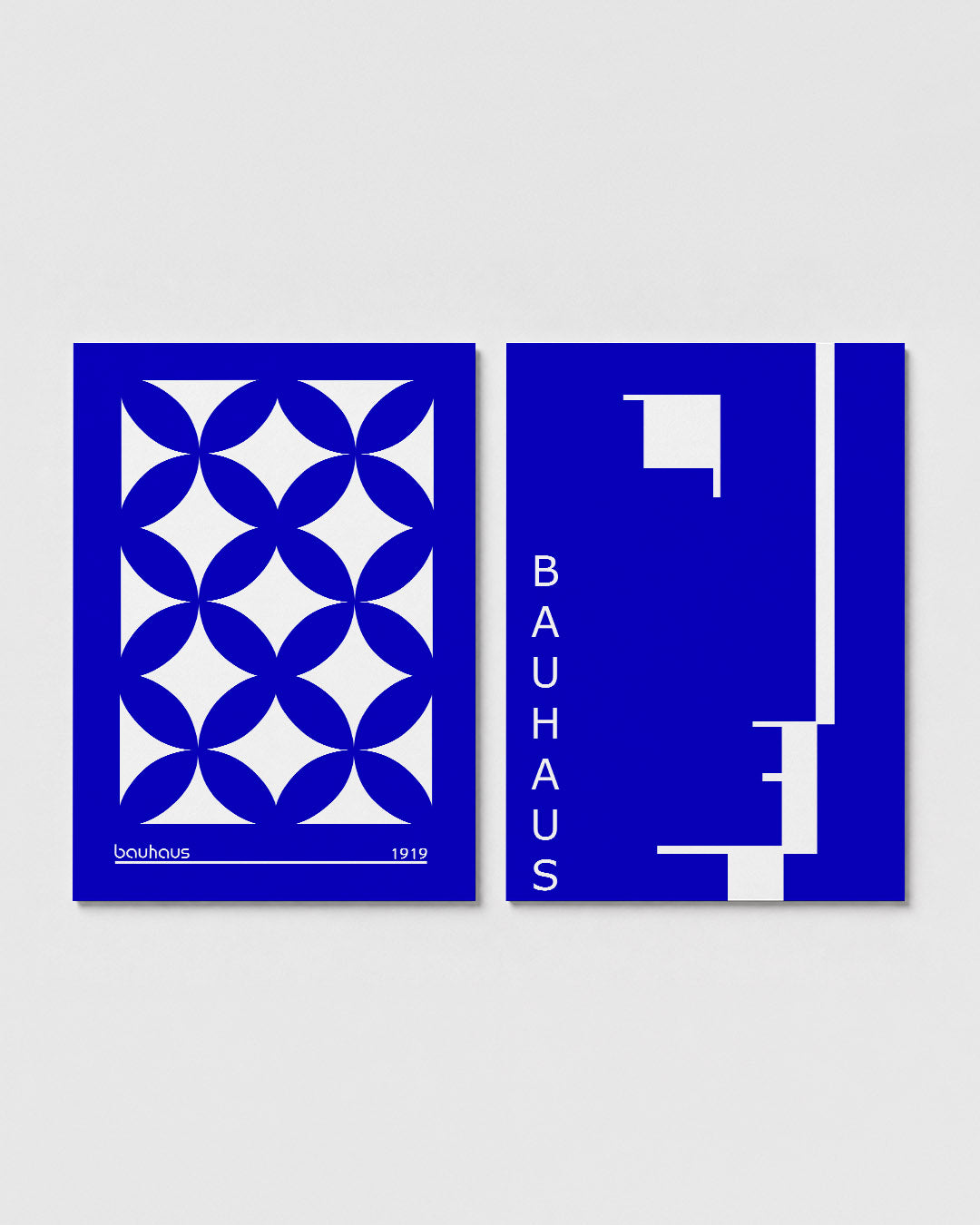 Vormen en vlakken Posterset