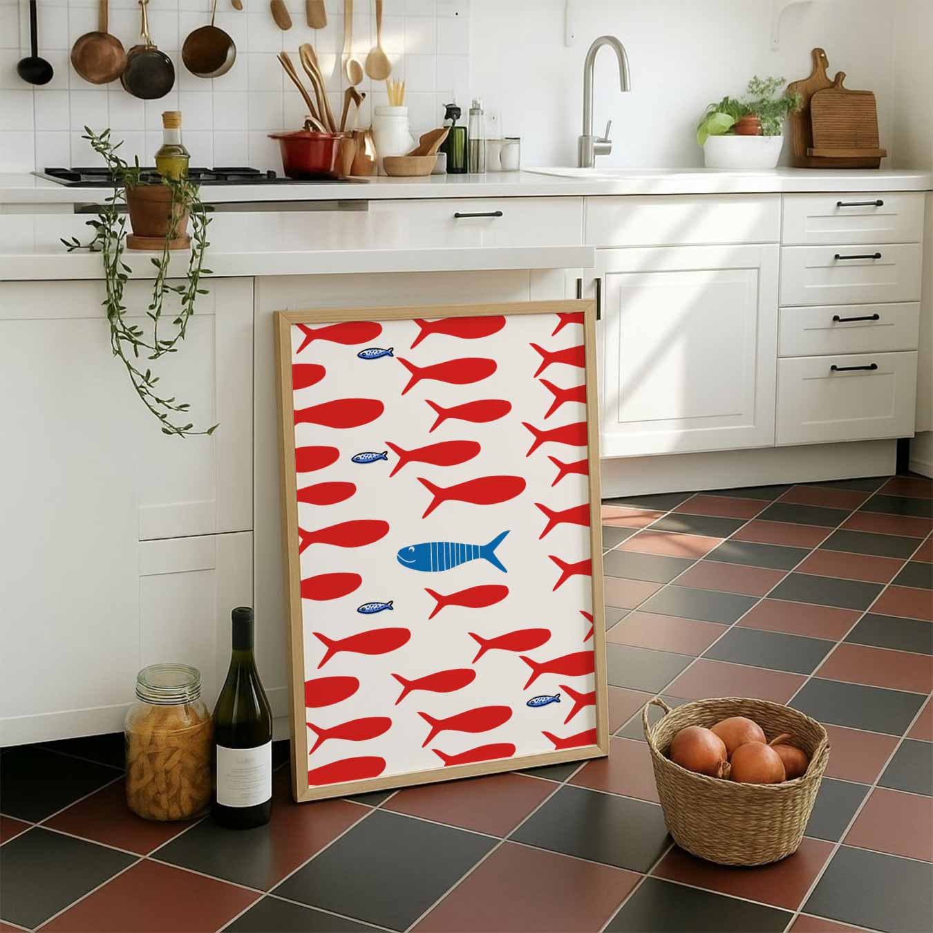 Unieke Extra Grote Vis Poster