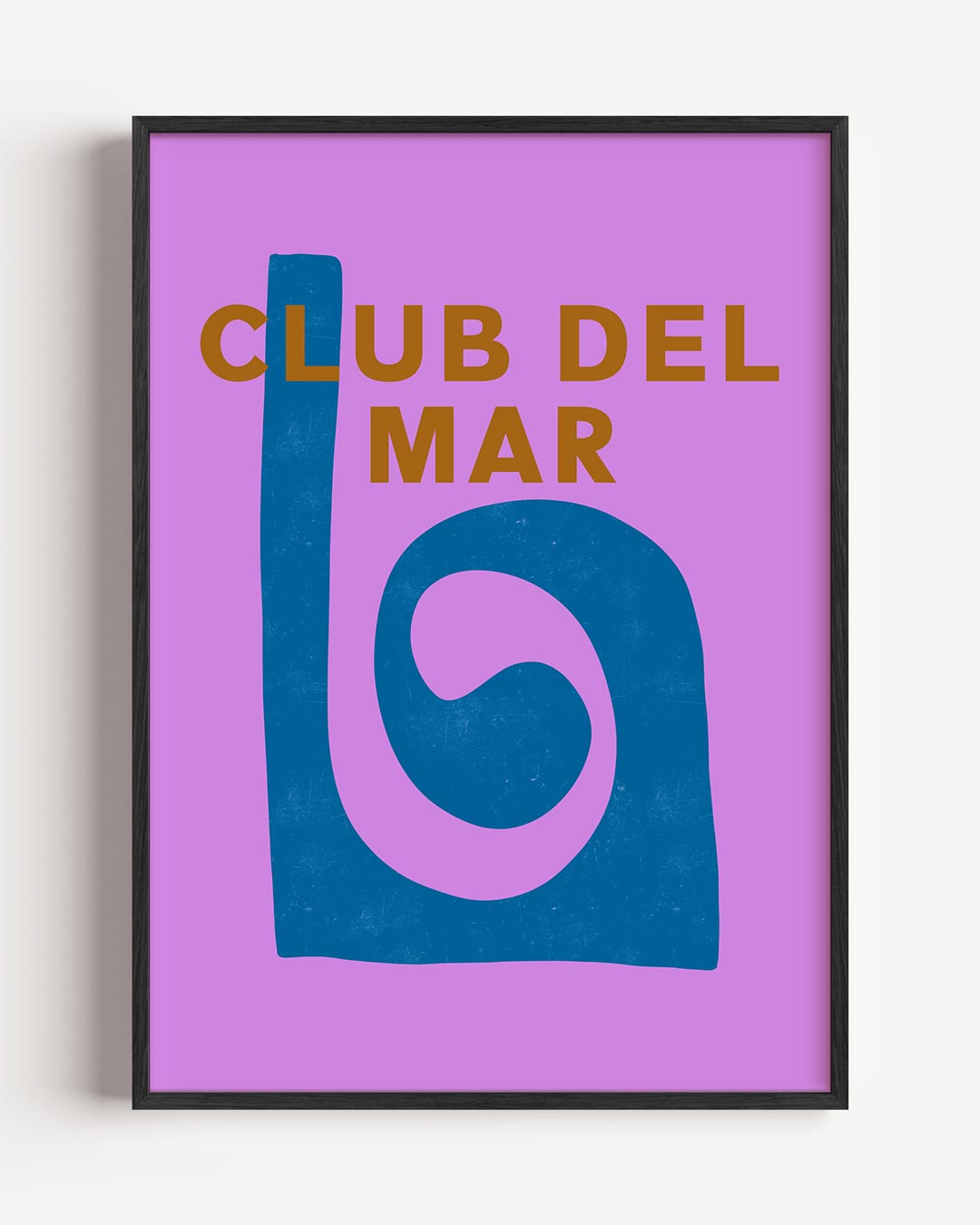 Club Del Mar Stijlvolle Poster-WallArtistic