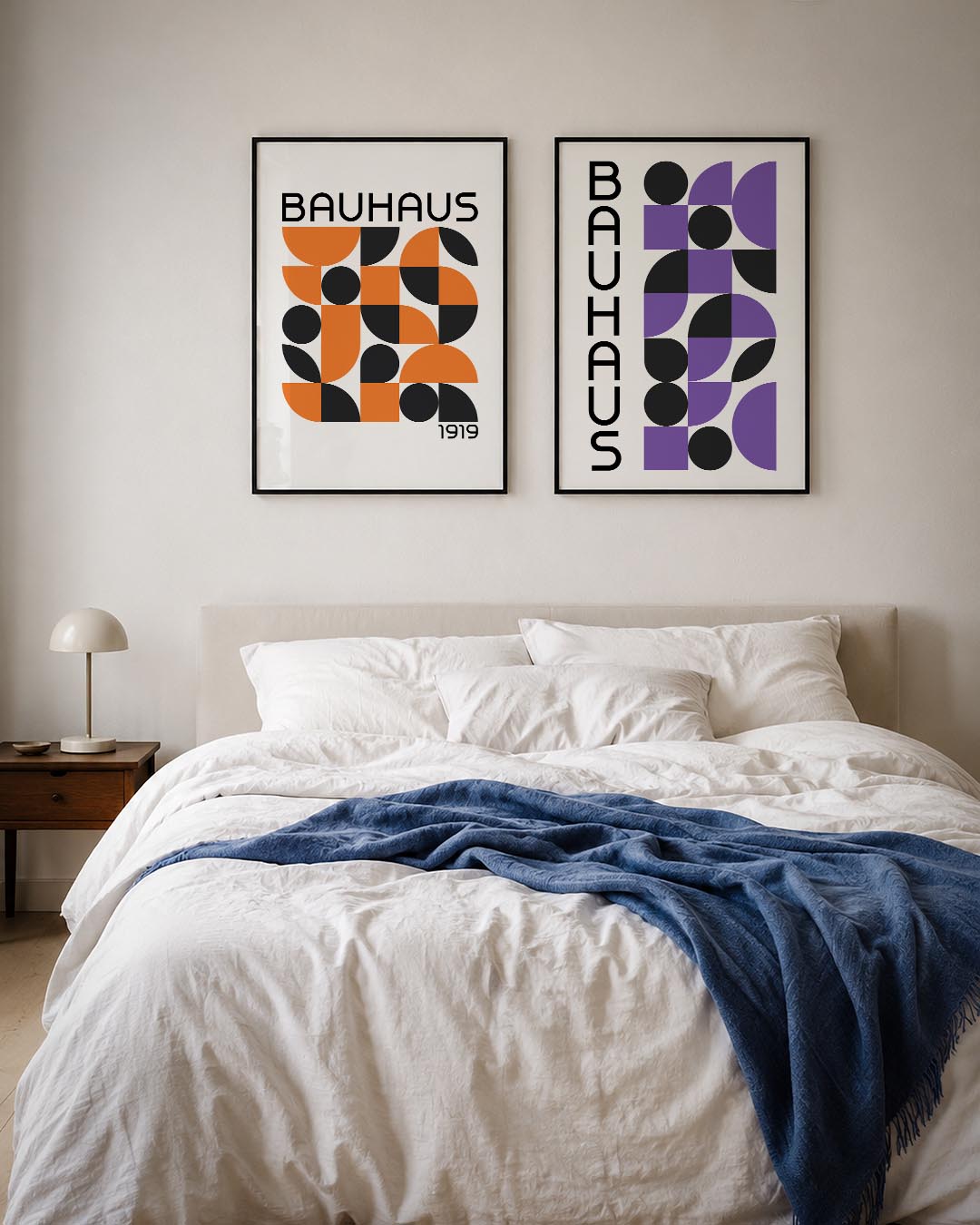 Vormen en kleurvlakken Posterset
