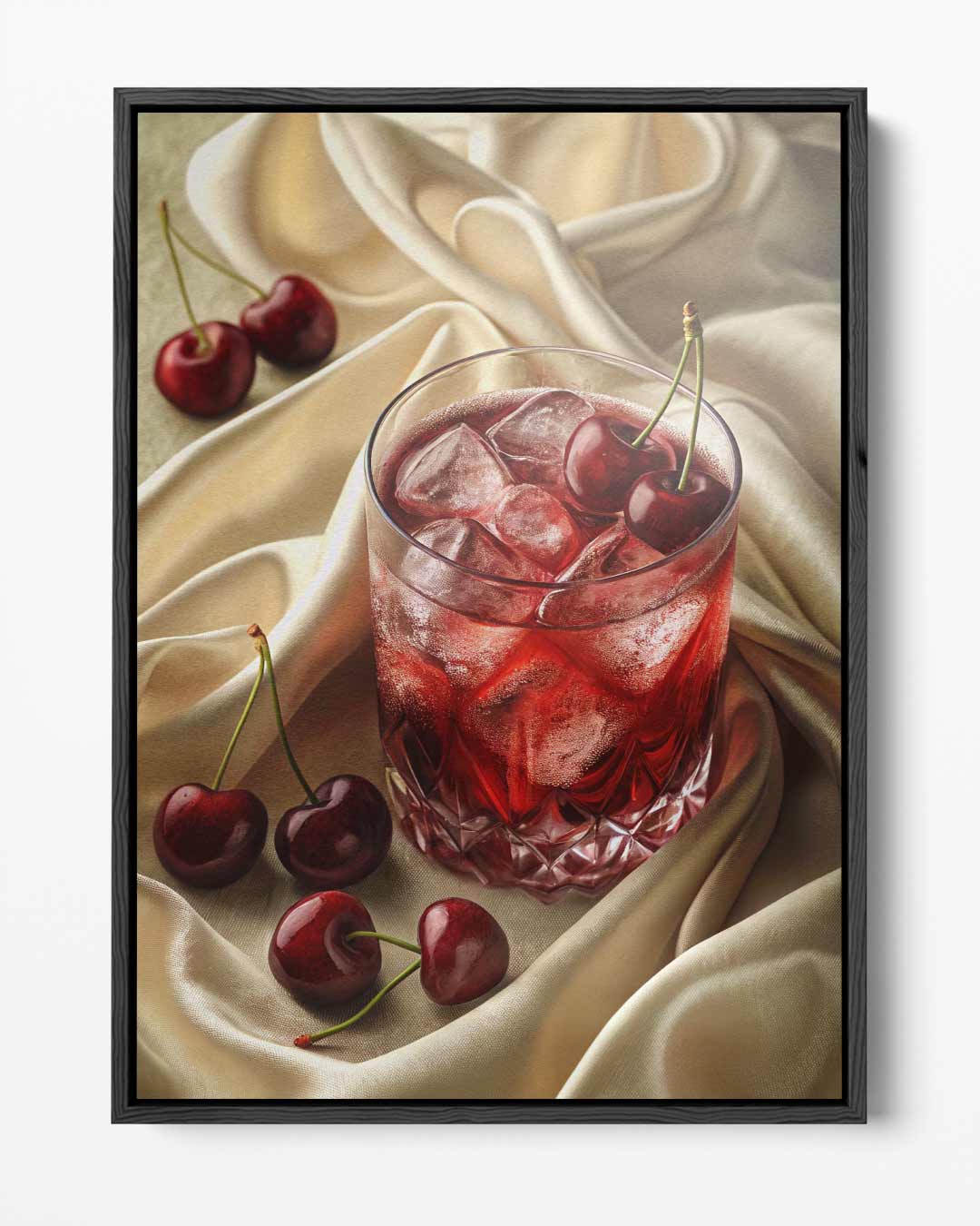 Kersen Verfrissing Kunstwerk-canvas-dibond-plexiglas-wanddecoratie-WallArtistic