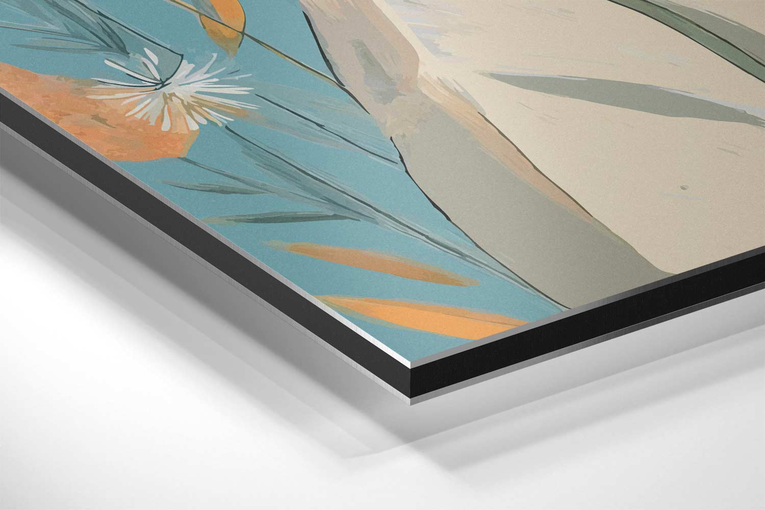 Dromerige Kinderblik Kunstwerk-canvas-dibond-plexiglas-wanddecoratie-WallArtistic