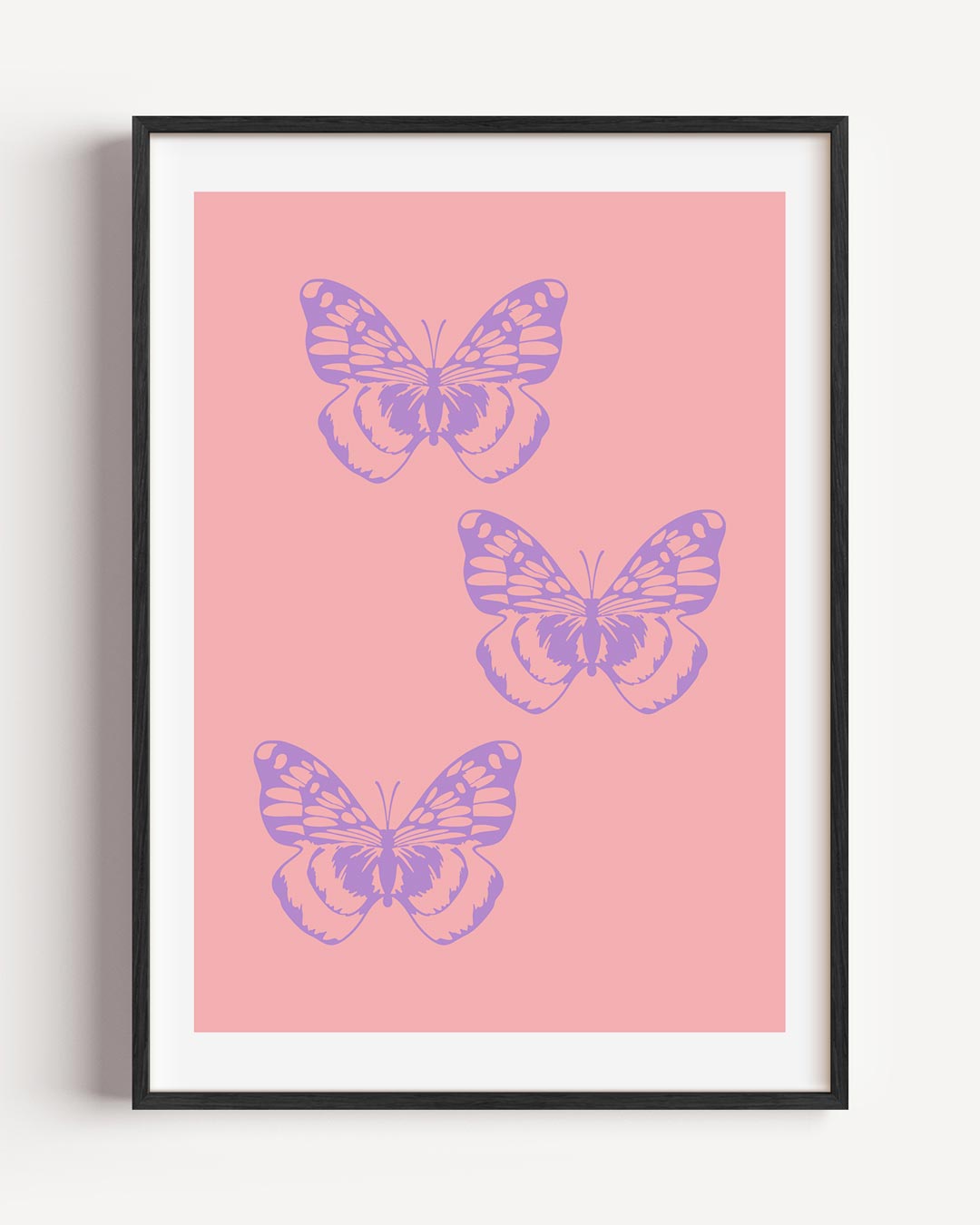 Vrolijke Vlinder Poster-WallArtistic