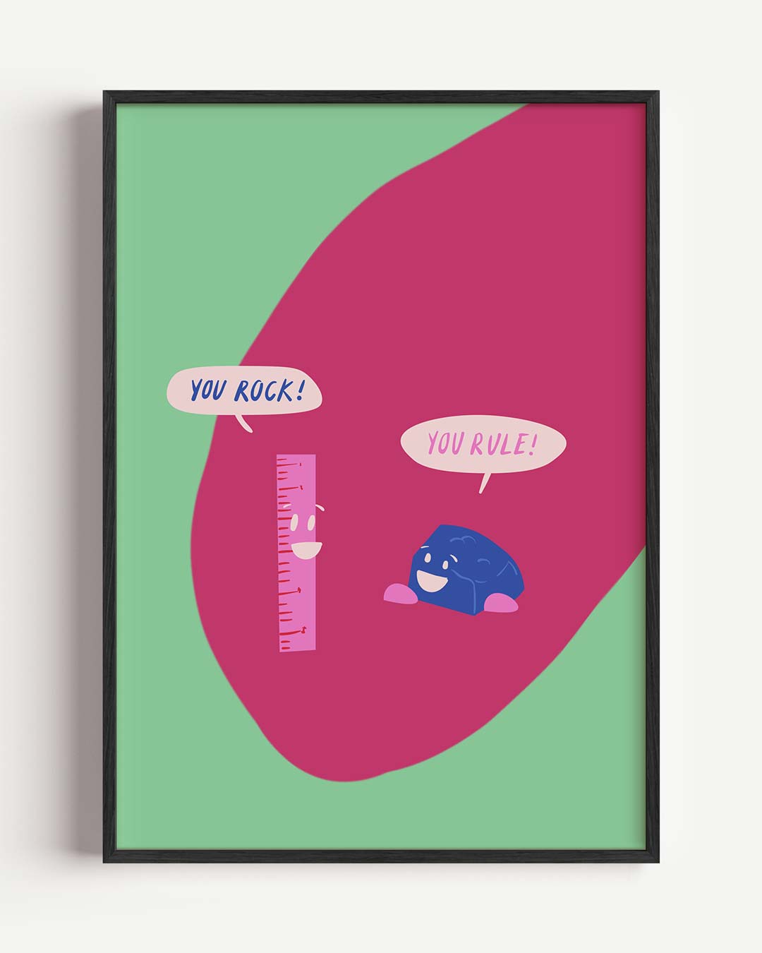Vrolijke Complimentenposter