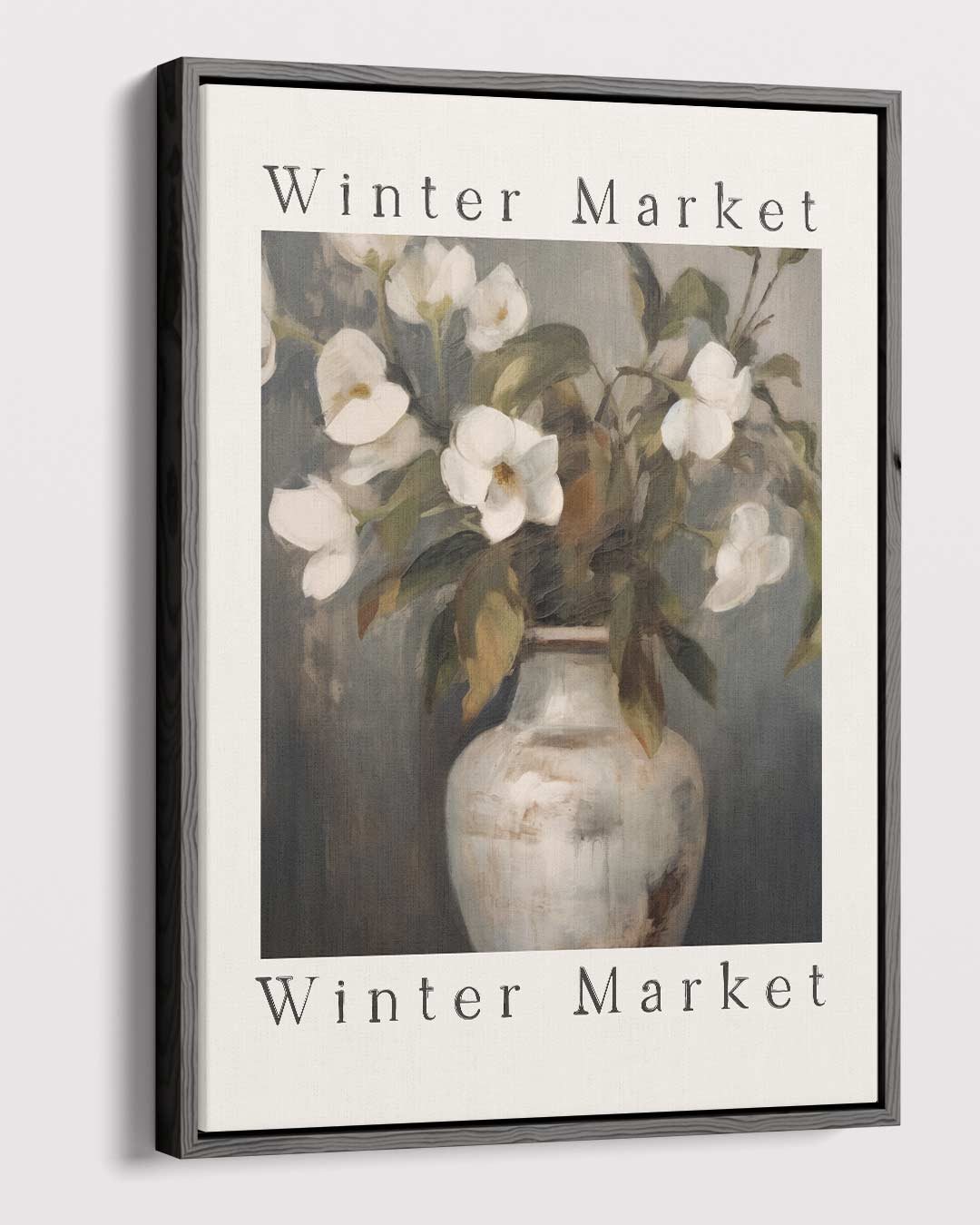 Wintermarkt Bloemenpracht Kunstwerk-canvas-dibond-plexiglas-wanddecoratie-WallArtistic