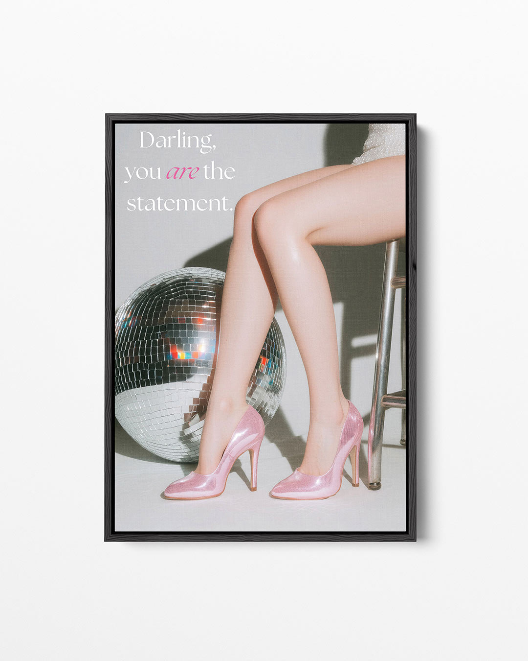 Glamourvolle schoenen Kunstwerk