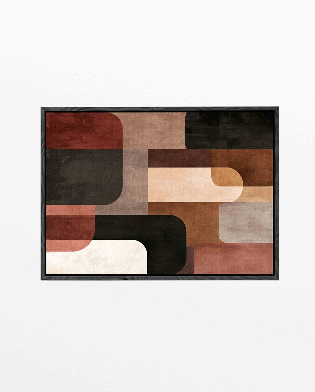Geometrische vormen compositie Kunstwerk