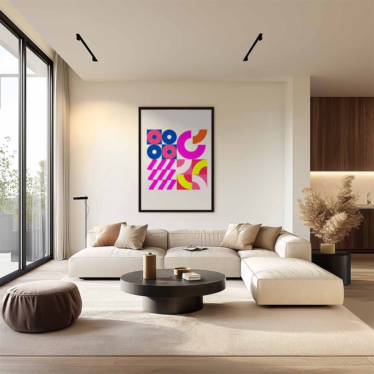 Kleurenexplosie Wanddecoratie Kunstwerk-canvas-dibond-plexiglas-wanddecoratie-WallArtistic
