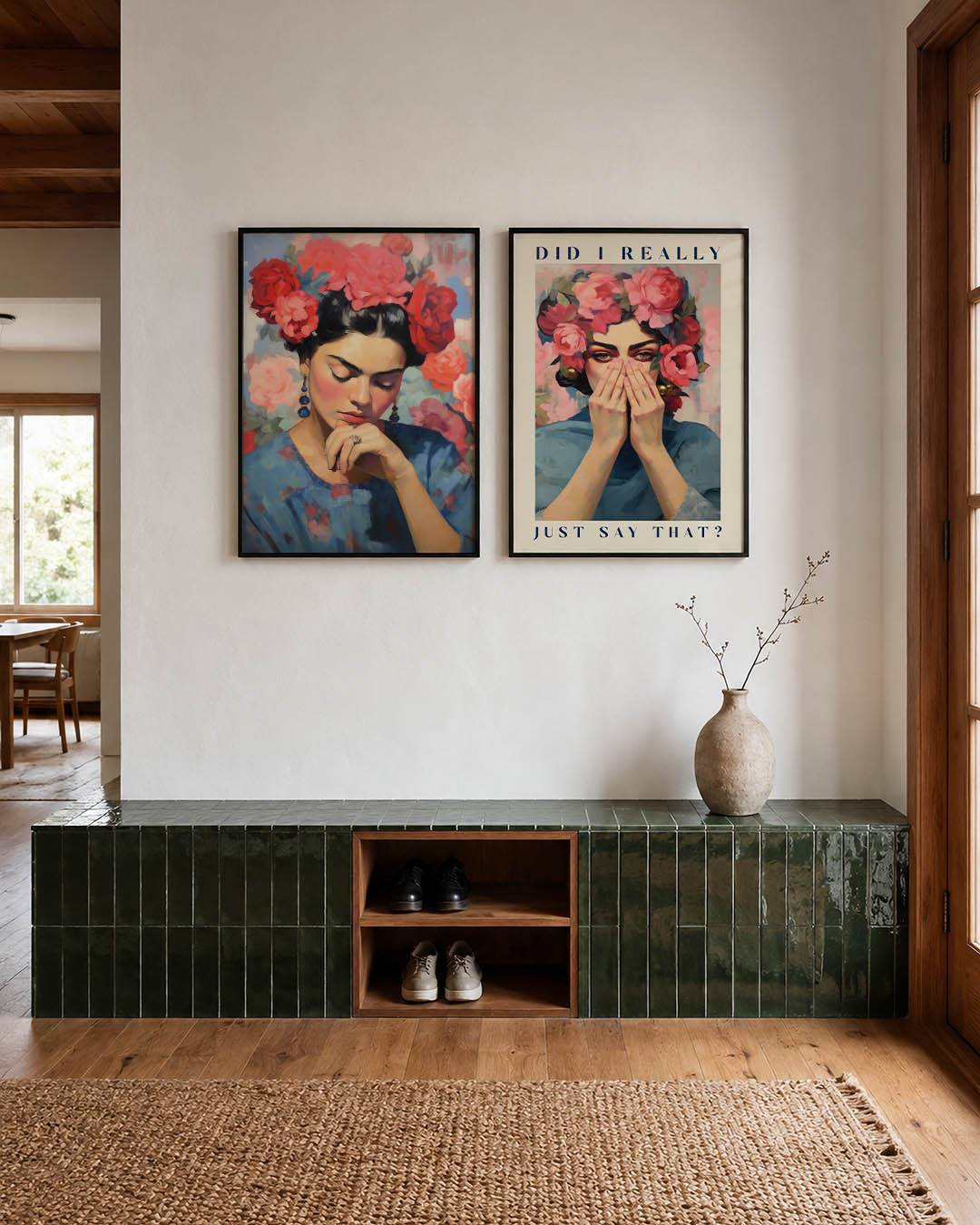 Bloemen en dromen Posterset