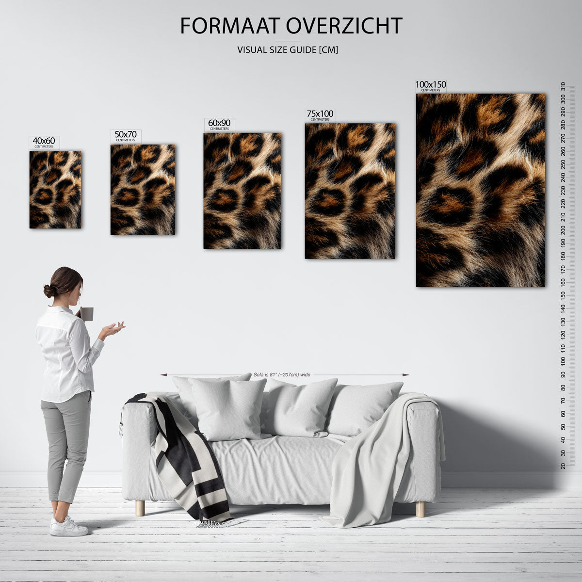Dierlijke patronen Kunstwerk