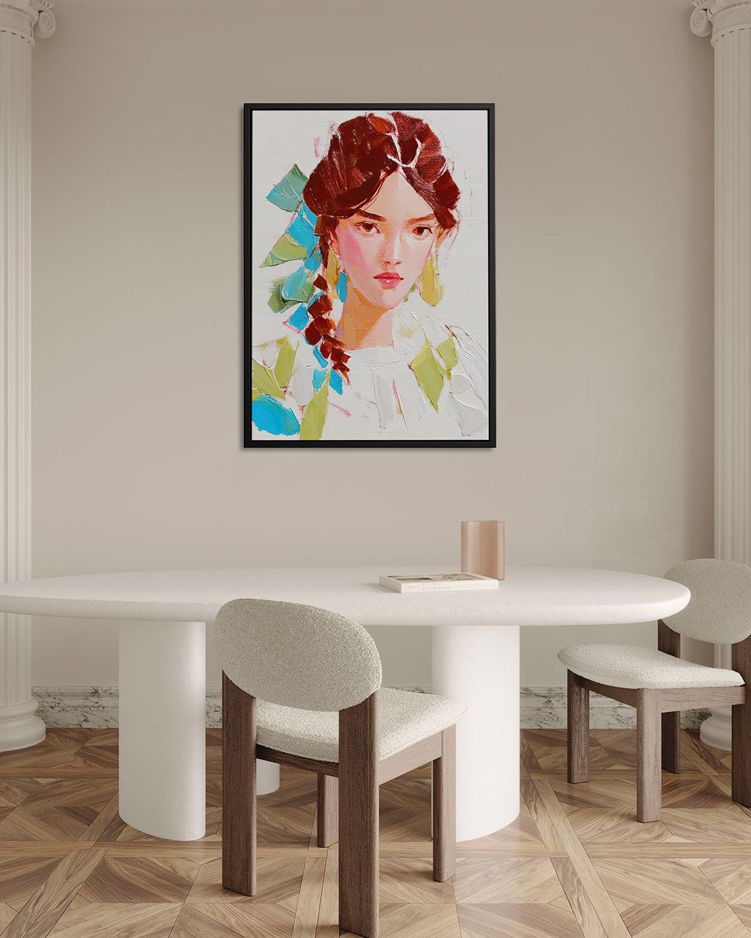 Portretstudie Kunstwerk