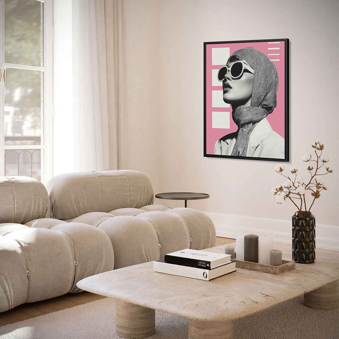 Vrouw portret Kunstwerk