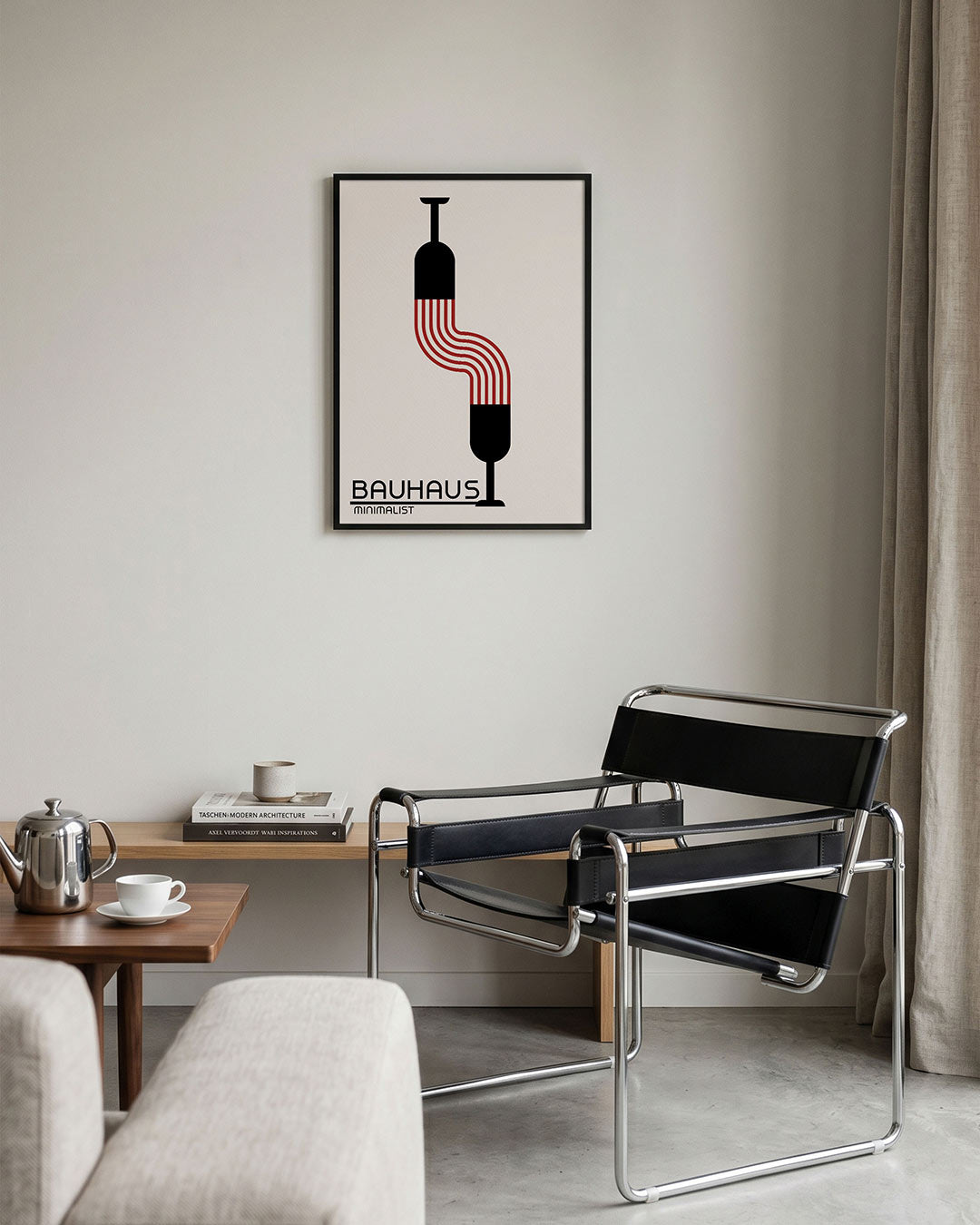 Lijnen en vormen Poster