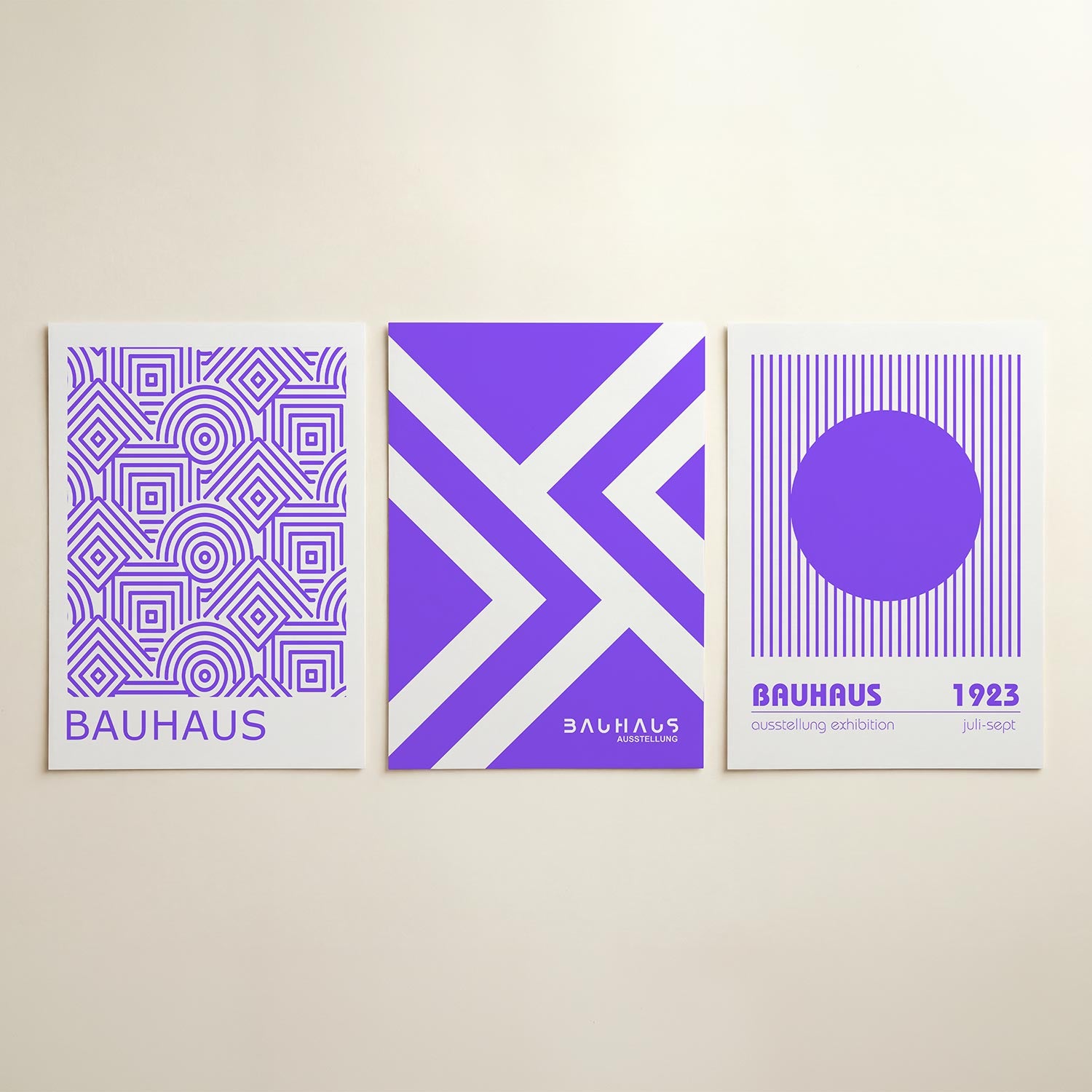 Lijnen en patronen Posterset