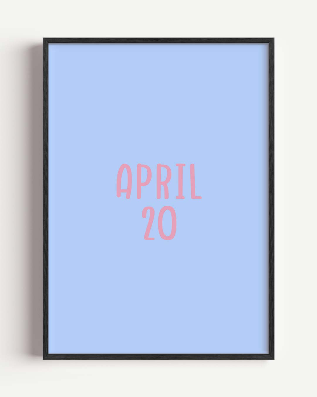 Stijlvolle April Poster