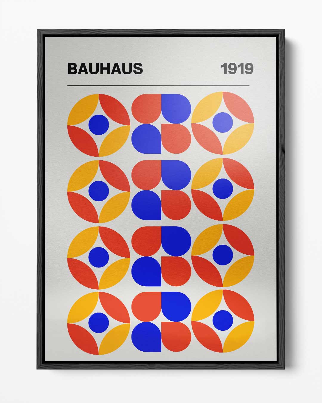 Bauhaus Geometrische Poster Kunstwerk