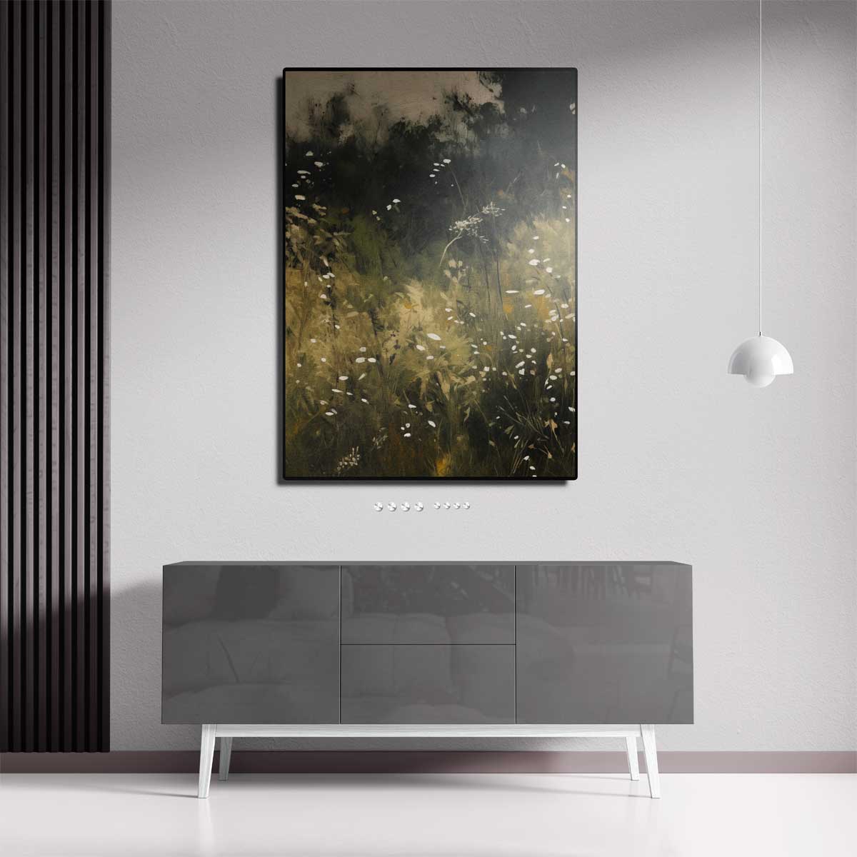 Betoverend Bloemenveld Kunstwerk-canvas-dibond-plexiglas-wanddecoratie-WallArtistic