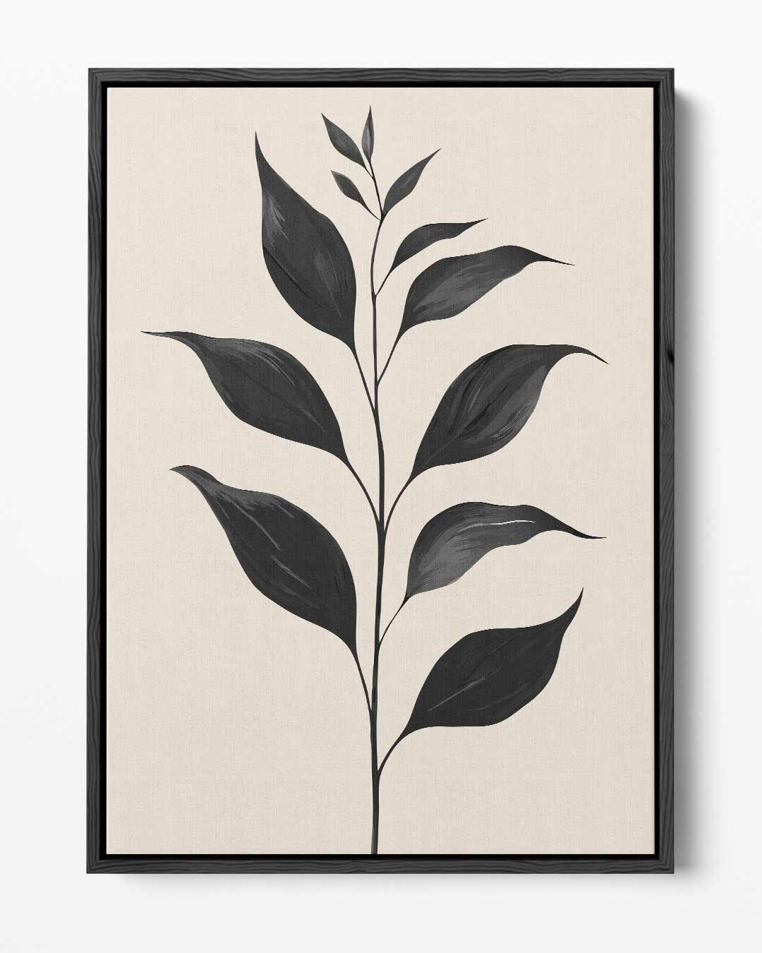 Minimalistisch Botanisch Kunstwerk Kunstwerk-canvas-dibond-plexiglas-wanddecoratie-WallArtistic
