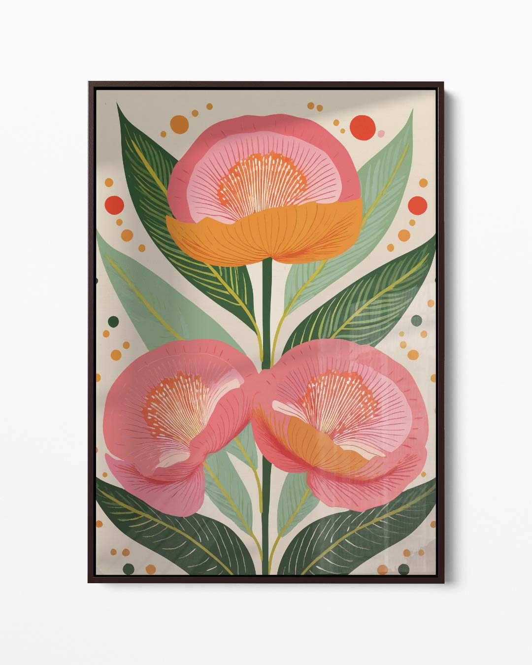 Bloemenpracht in Kleur Kunstwerk-canvas-dibond-plexiglas-wanddecoratie-WallArtistic