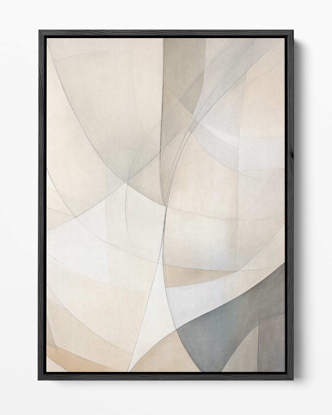 Lyrische Lijnen Kunstwerk-canvas-dibond-plexiglas-wanddecoratie-WallArtistic