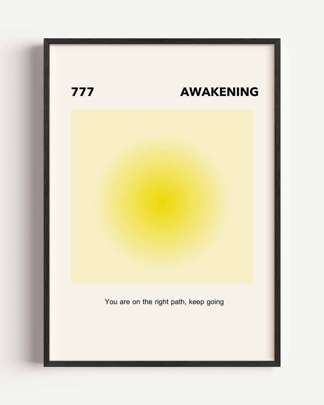 Inspirerende 777 Awakening Poster