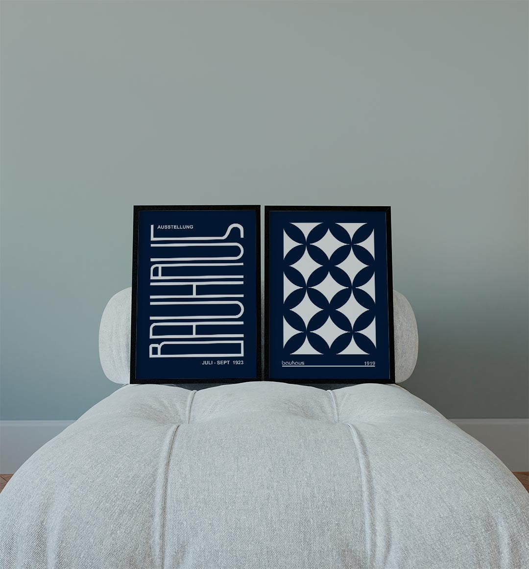 Lijnen en kleurvlakken Posterset