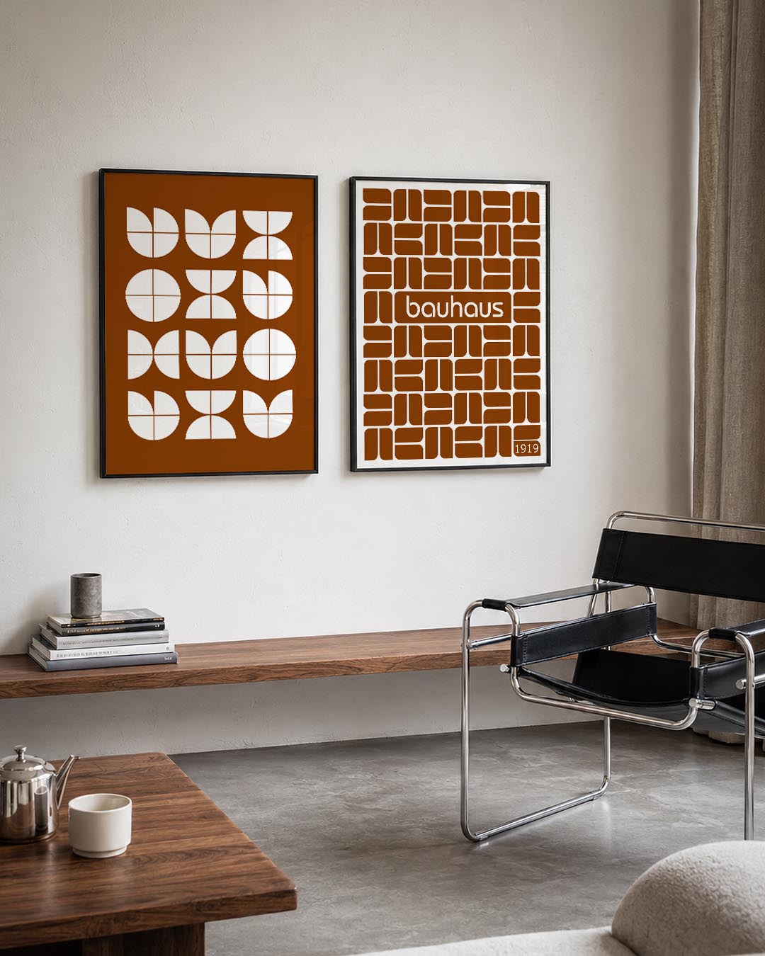 Vormritme en kleur Postersets