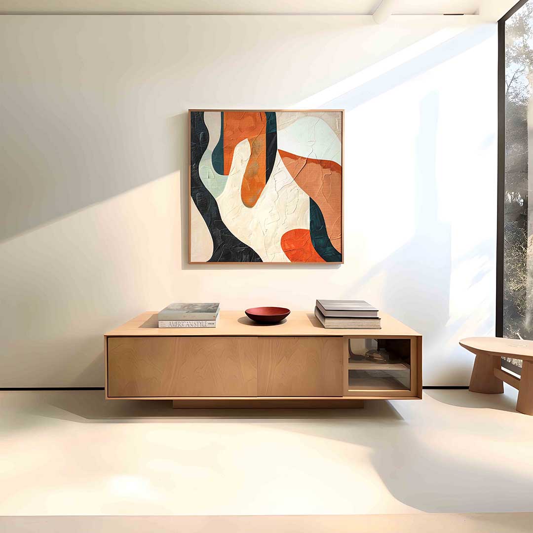Abstracte vormen Poster