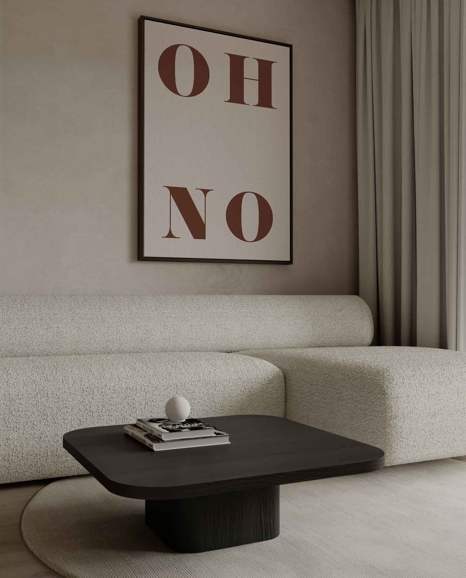 Oh No Poster