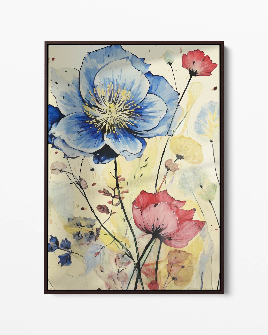 Bloeiende Fantasie Kunstwerk-canvas-dibond-plexiglas-wanddecoratie-WallArtistic
