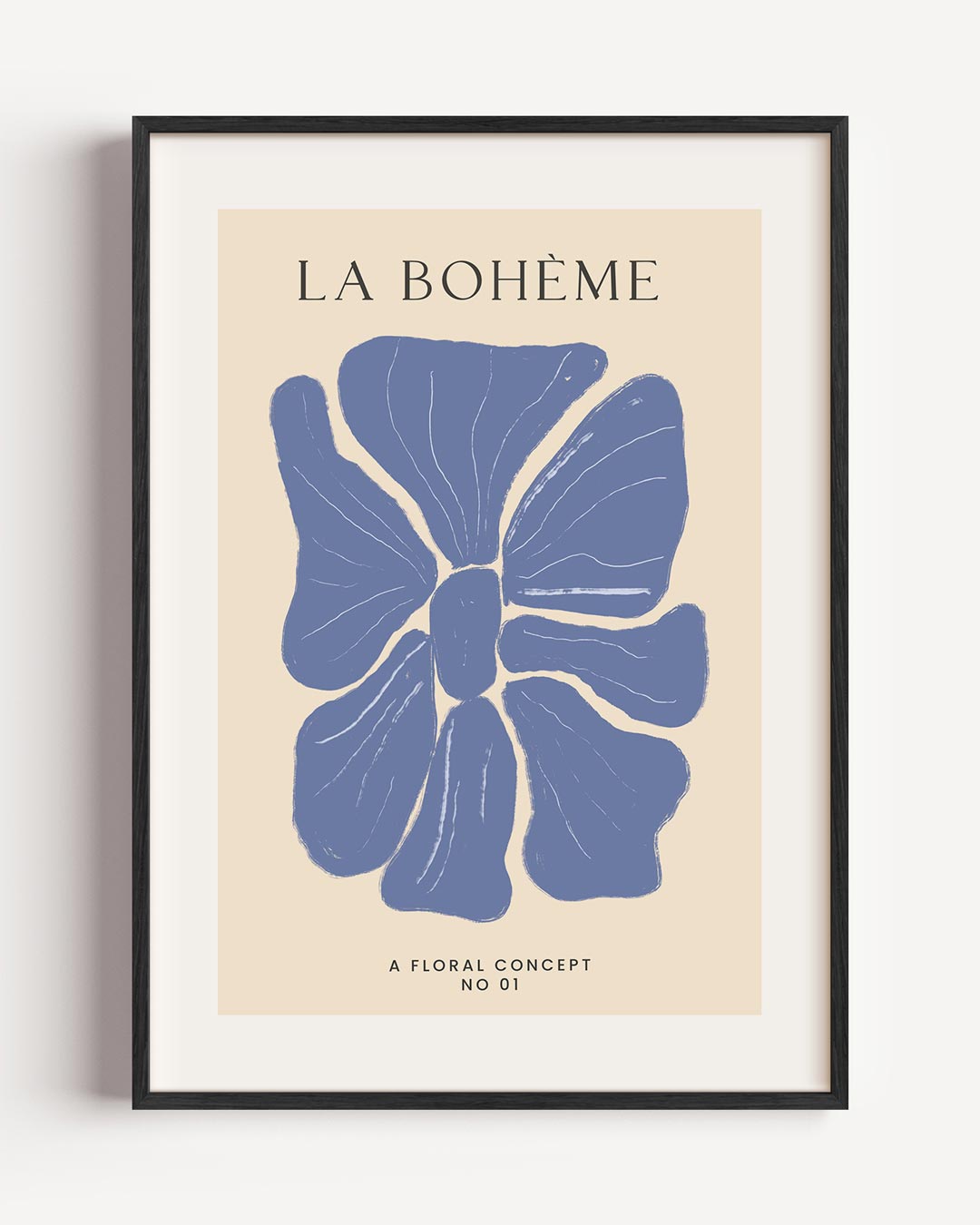 La Bohème Bloemenposter-WallArtistic