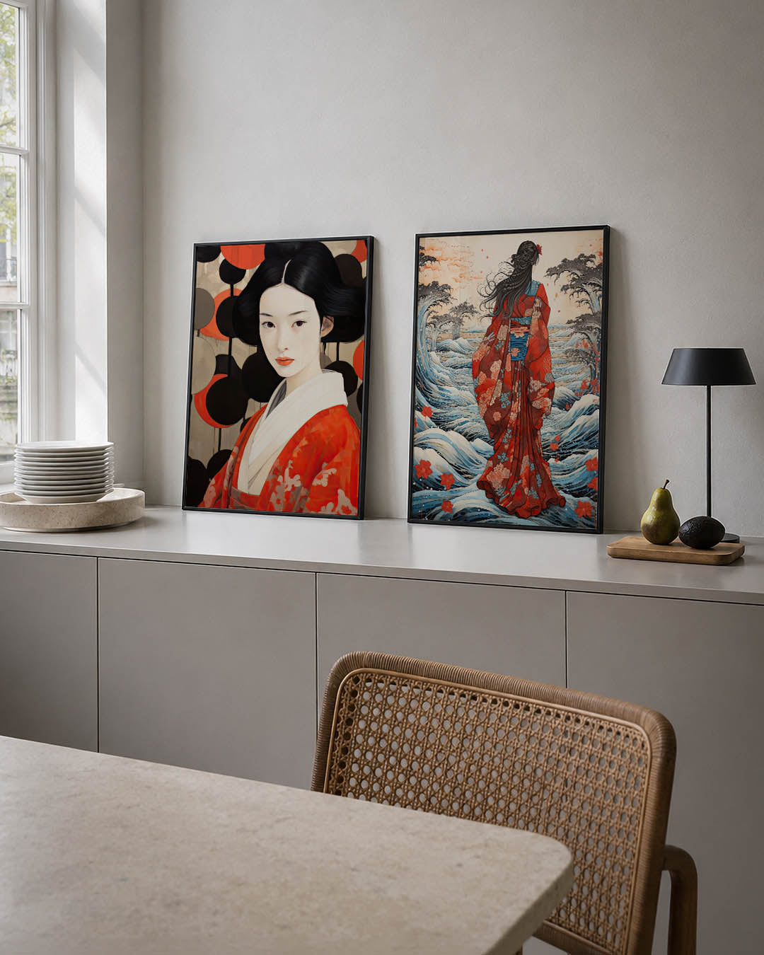 Kleur en vormen Posterset