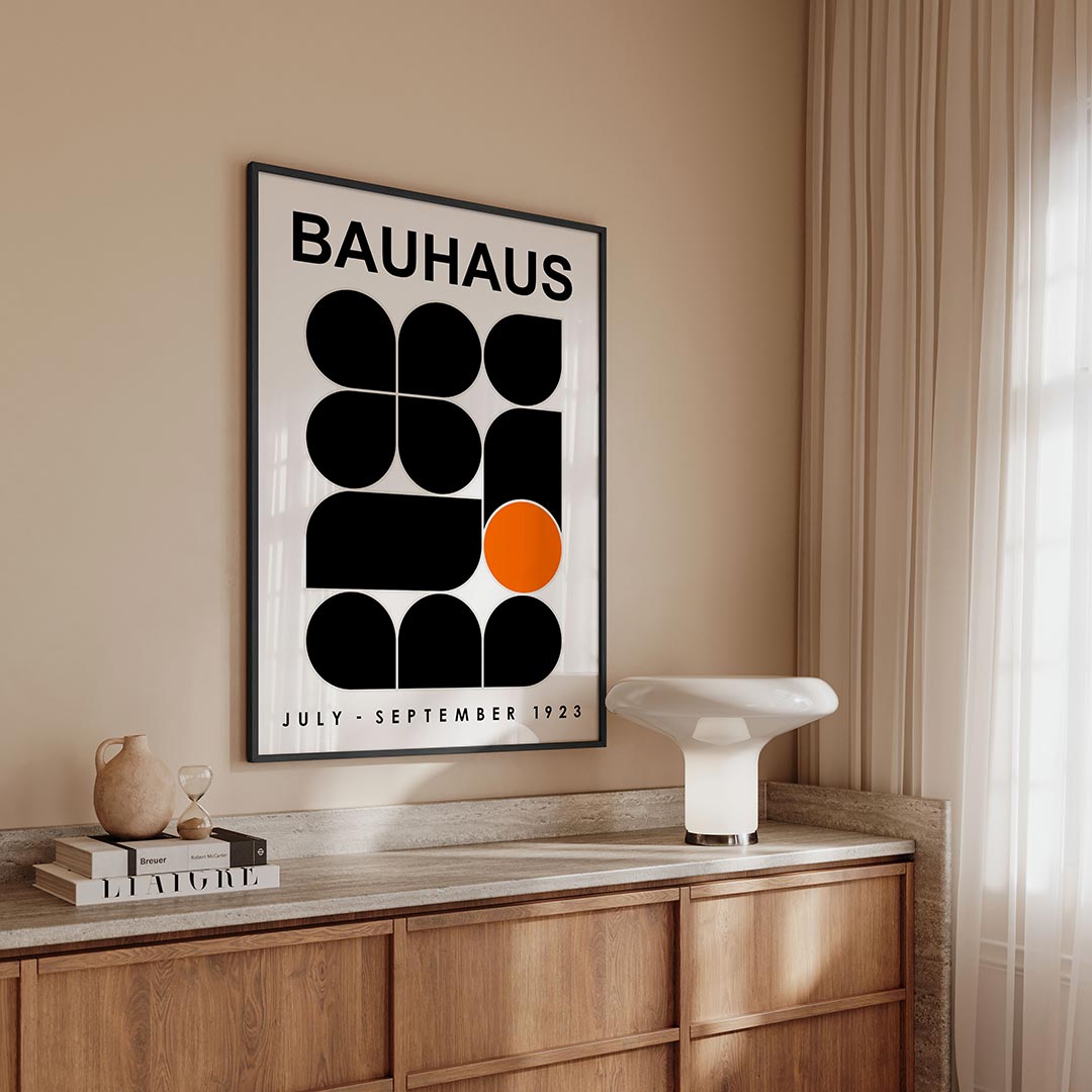 Vormen en kleur Poster