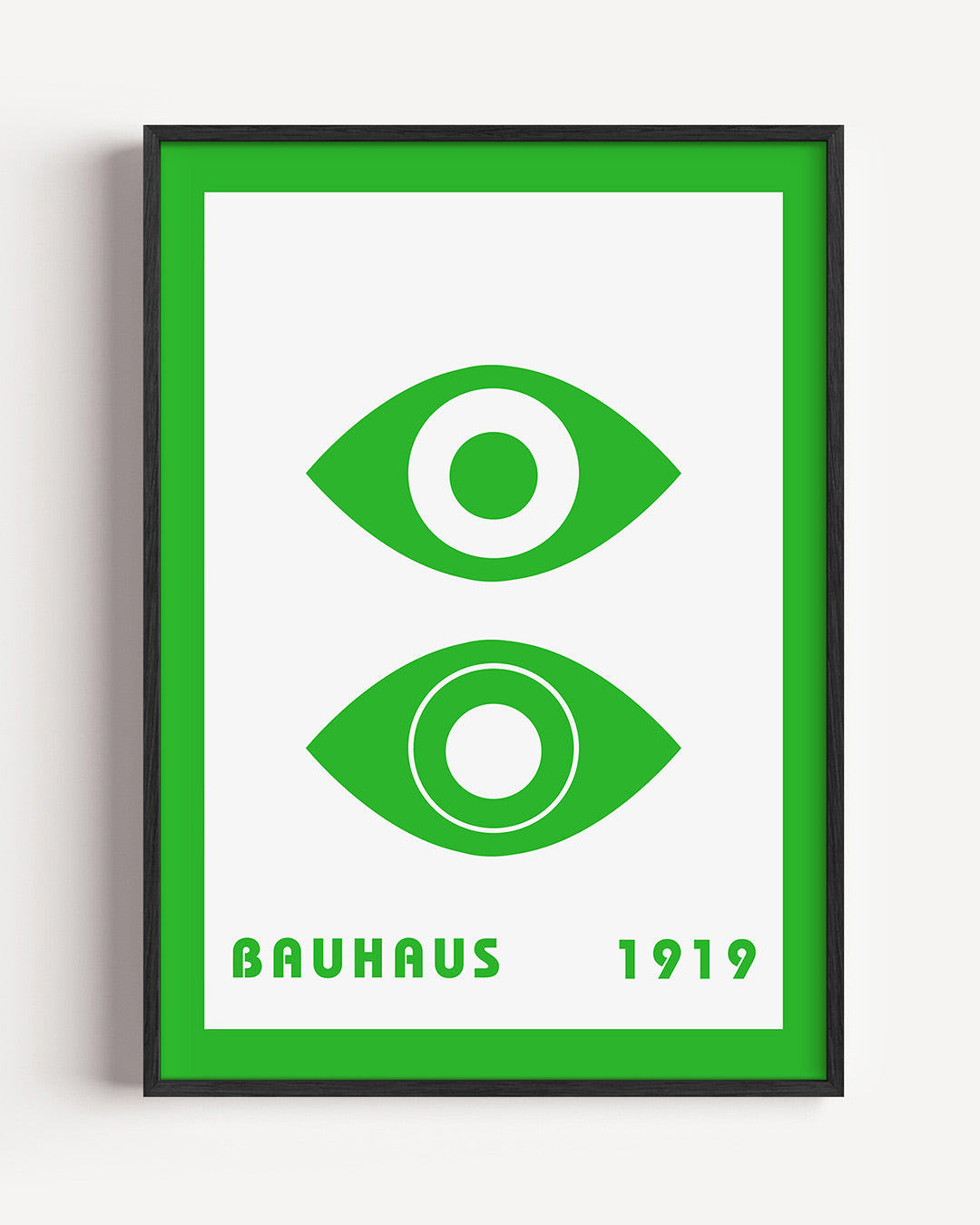 Oogvormen en kleur Poster