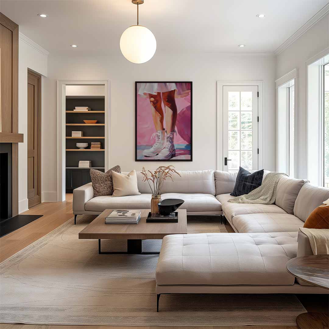 Stijlvolle Stoere Schoenen Kunstwerk-canvas-dibond-plexiglas-wanddecoratie-WallArtistic