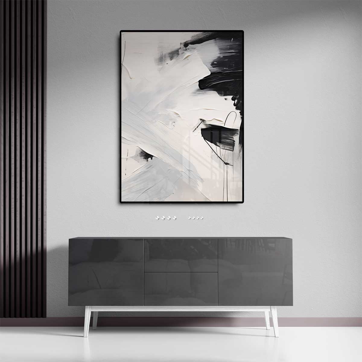 Harmonie van Contrast Kunstwerk-canvas-dibond-plexiglas-wanddecoratie-WallArtistic