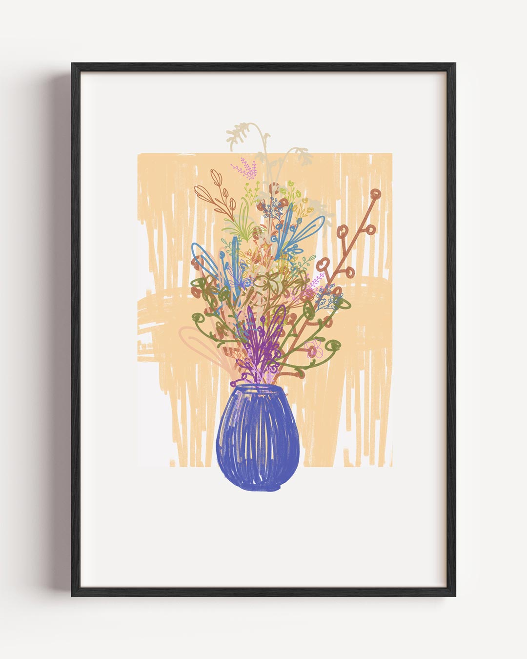 Bloemende Vaas Poster-WallArtistic
