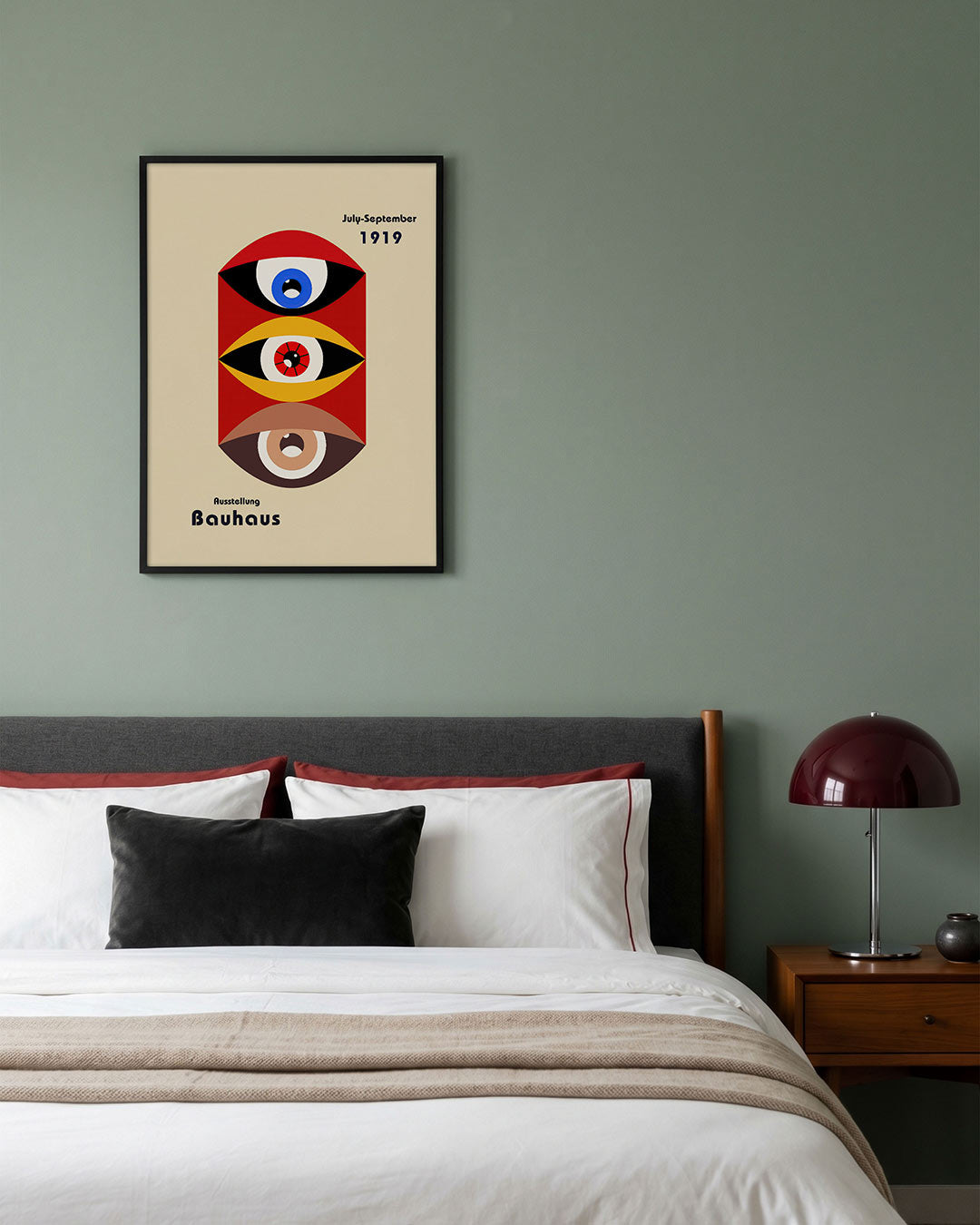 Oogvormen en kleur Poster